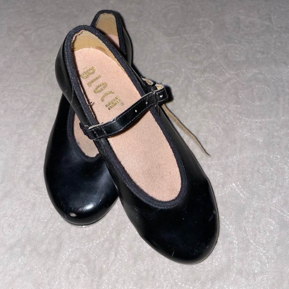 Bloch Black Girls Mary Jane Strap Dress Shoes